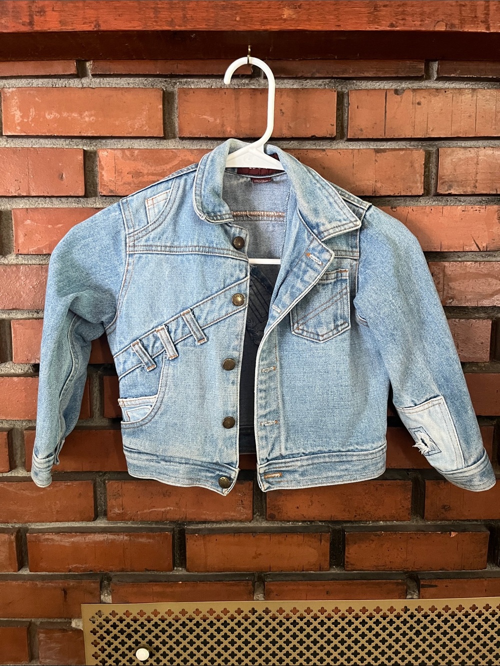 Oleg Cassini Light Wash Kids Denim Jacket